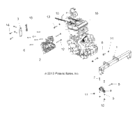 2013 RANGER 900 XP ALL OPTIONS (R13UH88/UH9E)