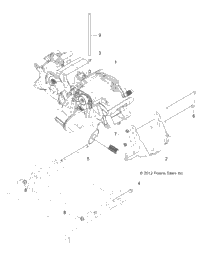 2014 RANGER 800 EFI MIDSIZE (R14RH76AA/76AC/7EAZ)