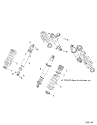 2017 RZR 900 60 INCH ALL OPTIONS (Z17VBA87A2/E87AB/AK/AM/LK)