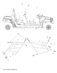 2014 RZR 4 800 (Z14XE7EAL/X)