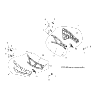 2015 RZR 900 50/55 INCH ALL OPTIONS (Z15VAA87/E87/X87)