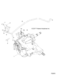 2018 RZR 900 50 INCH (Z18VAA87B2/E87BM/BW)