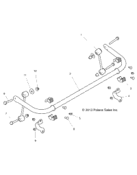2014 RZR XP 1000 INTL (Z14ST1EFX)