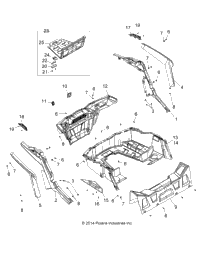 2015 RZR 900 50/55 INCH ALL OPTIONS (Z15VAA87/E87/X87)