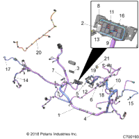 2019 POLARIS GEN 1000 EPS (R19RG_99A2/AR/BR/AF/BF/AM/BM/A9/B9/AL/BL/AK/BK)