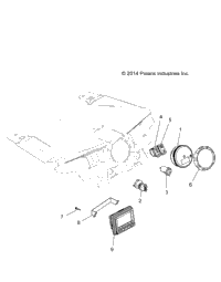 2015 RZR 900 50/55 INCH ALL OPTIONS (Z15VAA87/E87/X87)