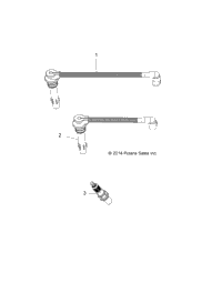 2015 RZR 900 50/55 INCH ALL OPTIONS (Z15VAA87/E87/X87)