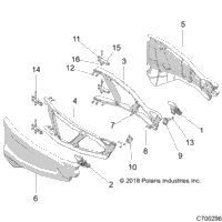 2019 RZR 1000 60 INCH PS (Z19VBE99AM/BM/LM)