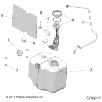 2019 RANGER 570, FULL SIZE (R19RCA57A1/A4/B1/B4)