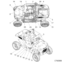 2019 RZR XP TURBO (Z19VDE92AC/BC/AD/BD/AM/BM/LM/L92AG/BG)
