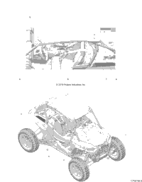 2019 RZR XP TURBO S (Z19VEL92AK/BK/AR/BR/LR/AM/BM)