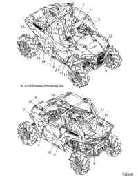 2019 RZR XP1000 (Z19VD_99AD/BD/LD/AK/BK/AN/BN/AC/BC/AL)