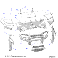 2020 RANGER 1000 CREW WINTER PREP FACTORY CHOICE 49S & 50S (R20RSR99A/B)