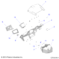 2020 RZR 1000 60 INCH PS (Z20ASE99AH/LH/BH)