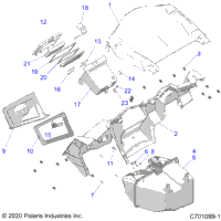 2020 RZR 900 50 INCH PS RC (Z20A5K87BG)