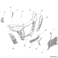 2020 RZR XP TURBO (Z20NAE92AL/AR/BL/BR/FAL/AR)