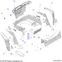 2020 RZR 1000S 60 INCH EPS TRACTOR (Z20ASS99C2/CH)