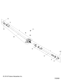 2019 RZR 1000 60 INCH EU/TRACTOR/ZUG (Z19VBE99F2/S99C2/CM)