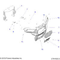 2020 RZR 900 50 INCH PS RC (Z20A5K87BG)