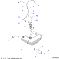 2020 RZR 900 50 INCH PS RC (Z20A5K87BG)