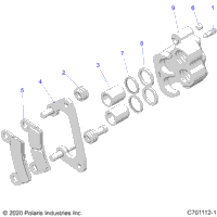 2020 RZR 570 3PC (Z20CHA57K2)