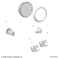 2020 RZR 570 3PC (Z20CHA57K2)