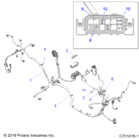 2020 RZR 900S 60 INCH ALL OPTIONS (Z20ASA87B2/E87BH/BW/LW)