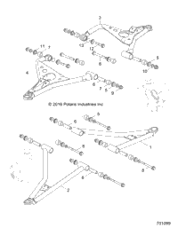 2019 RZR 900 60 INCH ALL OPTIONS (Z19VBA87A2/E87AG/AK/LG)