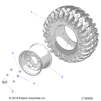 2020 RZR 900 50 INCH (Z20A5A87B2/E87BP/BK/BX)