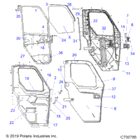 2020 RANGER 1000XP NSTR FACTORY CHOICE 49S & 50S (R20RRU99A/B)