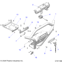 2021 RZR XP 4 1000 HIGH LIFTER (Z21N4M99AG)
