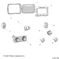 2021 RANGER 1000 FULL SIZE (R21TAU99AP/AG/BP/BG)
