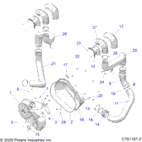 2021 RZR XP 4 1000 HIGH LIFTER (Z21N4M99AG)