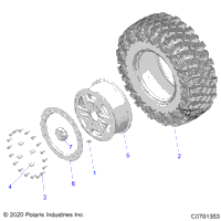 2021 RZR XP 1000 TRAILS & ROCKS (Z21NAR99AN/BN)