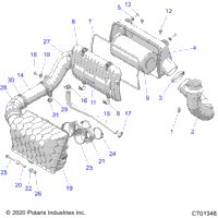 2022 RZR XP 4 1000 PS EVAP (Z22N4E99AJ/AN/BJ/BN)