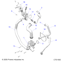 2022 RZR XP 4 1000 PS EVAP (Z22N4E99AJ/AN/BJ/BN)