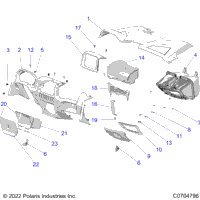 2022 RZR 900 TRAIL ULTIMATE (Z22A5K87A4/A5V87A4)