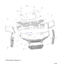 2023 RANGER 1000 FULL SIZE EPS EU TRACTOR ZUG (R23TAE99FD/SCD/SFD/SCK)