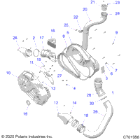 2023 RZR XP 4 1000 SPORT (Z23N4E99AL/99BL)