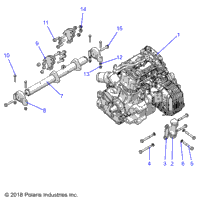 2023 RZR XP 1000 PREMIUM RIDE COMMAND (Z23NAK99A/99B)