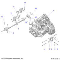 2023 RZR XP 4 1000 PREMIUM (Z23N4V99AL/BL/AR/BR)