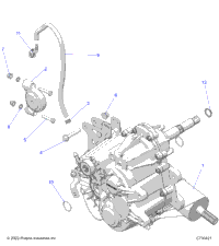 2023 RANGER 570 EU ZUG TRACTOR NORDIC PRO (R23MAA57F1/SC9/CK/F1/F9)