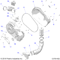 2023 RZR 900 TRAIL (Z23A5P87A4)