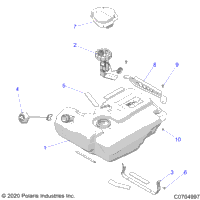 2023 RZR XP 4 1000 PREMIUM RIDE COMMAND (Z23N4K99A/99B)