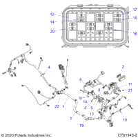 2023 RZR XP 1000 PREMIUM (Z23NAV99A/99B)