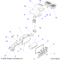 2023 RZR PRO R ULTIMATE TLD (Z23RGU2KAN/BN)