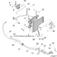 2023 RZR XP 4 1000 PREMIUM RIDE COMMAND (Z23N4K99A/99B)
