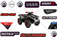 2024 CE - Outlander 1000R EFI 4X4 - 4MRB - X XC Package - Chalk