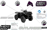 2024 North America - Outlander PRO HD5 4X4 - 1HRB - STD Package - Tundra Green