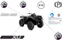 2024 CE - Outlander PRO Max HD7 4X4 - 2BRB - XU Package - Tundra Green